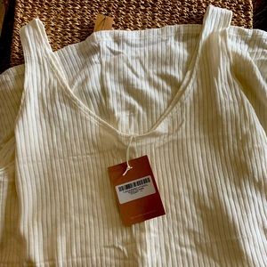 Brand new with tags white reformation dress!